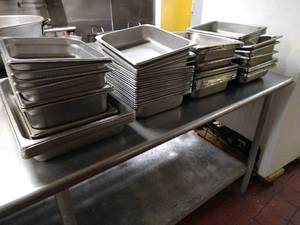 Huge Lot of Metal Trays