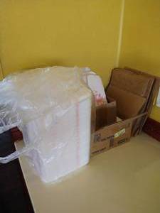Lot of Take Out Bags & Styrofoam Containers