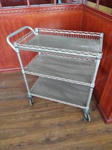 Rolling Metal Cart