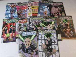 12 Cyberella Comics...