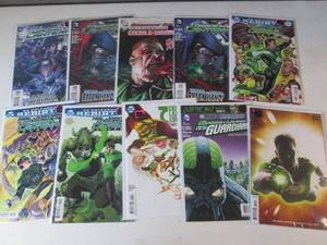 10 Green Lantern Comics...