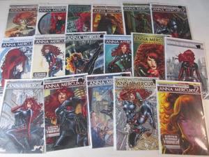 17 Anna Mercury Comics...