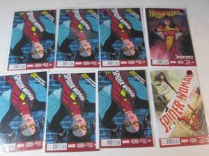 8 Spider Woman Comics...