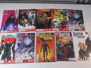 10 Wolverines Comics...