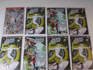 8 Silver Surfer Comics...
