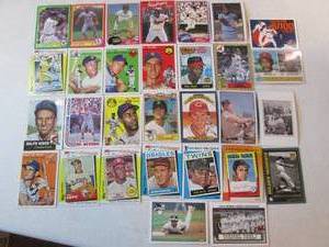 30 Baseball Hall Of Fame Cards...