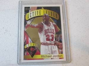 1995 Topps Michale Jordan Active Le...