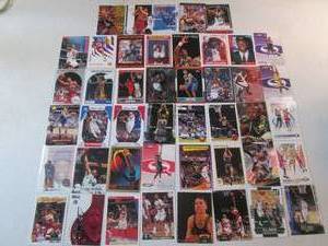 40 Basketball Star Cards...