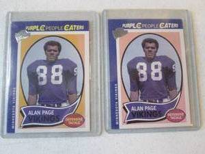 2005 Topps Alan Page Purple People ...