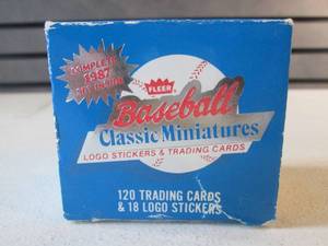 1987 Fleer Classic Miniatures Set...