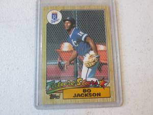 1987 Donruss Bo Jackson Rookie Card...