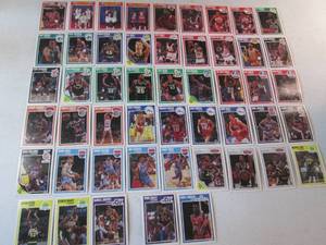 50 1989-90 Fleer Basketball Cards...