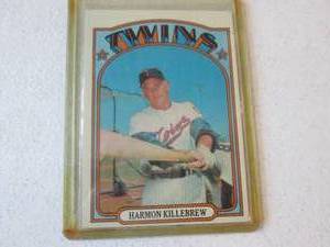 1972 Topps Harmon Killebrew Card...