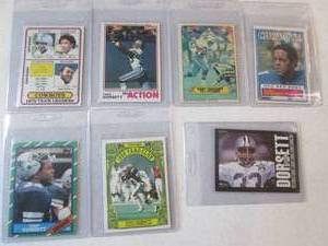 1981 - 1986 Toppd Tony Dorsett Card...