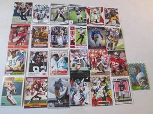 25 Football Wide Receiver Card ...