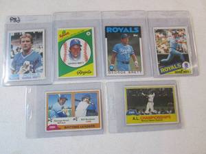 1981 & 1985 Topps George Brett Card...
