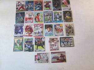 25 Football Rookie Cards...