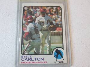 1973 Topps Steve Carlton Card...