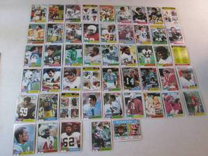1981 Topps Football Cards...
