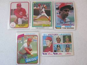 1980 - 1981 Tom Seaver Topps, Fleer...