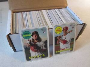 Box Of baseball Rookie Cards Cards ...