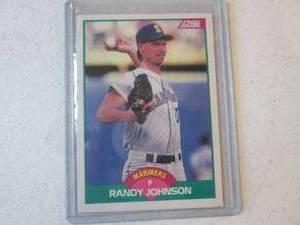 1989 Score Randy Johnson Rookie Car...