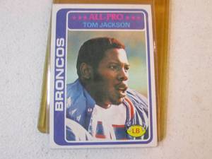 1978 Topps Tom Jackson Rookie Card...