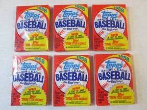1988 Topps Baseball Packs...
