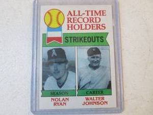 1979 Topps Nolan Ryan Card...