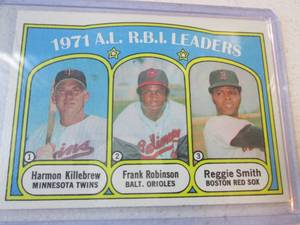 1972 Topps Harmon Killebrew RBI Lea...