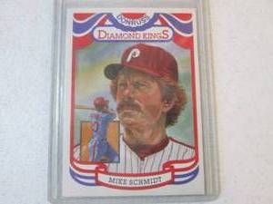 1984 Donruss Mike Schmidt Diamond K...
