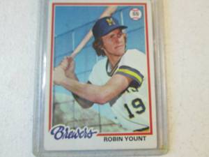 1978 Topps Robin Yount Card ...