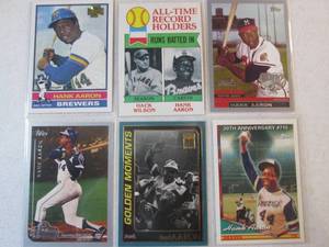Hank Aaron Cards ...