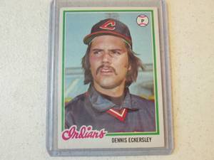 1978 Topps Dennis Eckerley Card ...