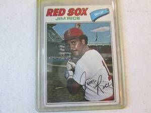 1977 Topps Jim Rice Card...