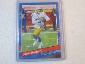 2021 Donruss Justin Herbert Insert ...