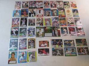 50 Baseball Star Cards ...
