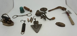 lot 84 image: Vintage Tools, Iron Etc.