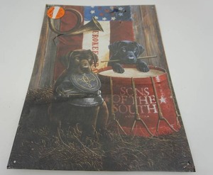 lot 56 image: Tin Sign