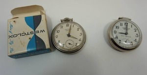 lot 125 image: (2) Vintage WESTLOCK Pocket Watch(s)
