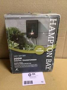 lot 12 image: Hampton Bay Low-Voltage 200-Watt Landscape Transformer
