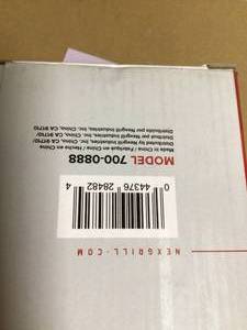 lot 29 image: Nextgrill 52 Grill Cover customer return review pictures