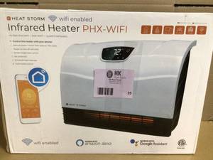 lot 35 image: Heat Storm Tradesman heater open box customer return