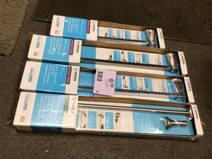 lot 45 image: Lot of assorted Moen Bath Accesories not used see pictures