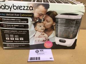 lot 60 image: Baby Brezza One Step Sterilizer customer return review pictures