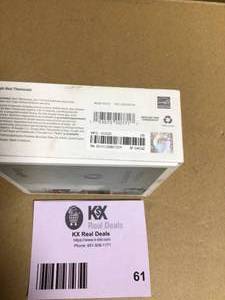 lot 61 image: Nest thermostat open box customer return review pictures