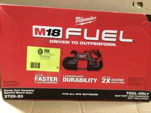 M18 FUEL Deep Cut Band Saw customer return review pictures