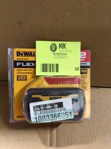 Dewalt FLEXVOLT 20V60V MAX Lithium-Ion 12.0Ah Battery customer return see pictures