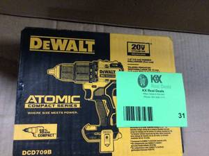DEWALT  ATOMIC 20V MAX Cordless Brushless Compact 12 in. Hammer Drill (Tool Only), review all pictures