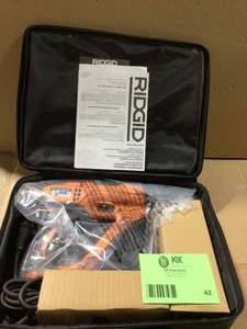 RIDGID  3 in. Drywall and Deck Collated Screwdriver, customer return, review all pictures